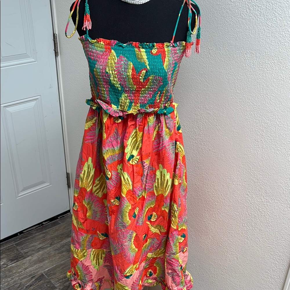 FARM Rio Multicolor Tropical Dress